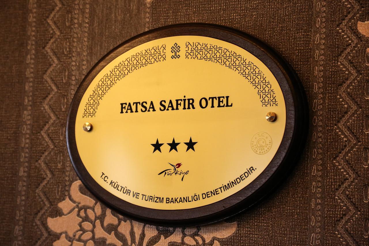 Fatsa Safi̇R Otel Exterior photo